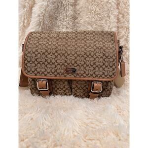 Coach Signature Messenger Bag
